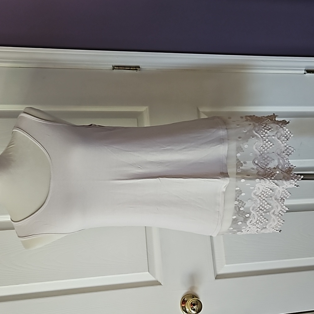 Tunic length tank top